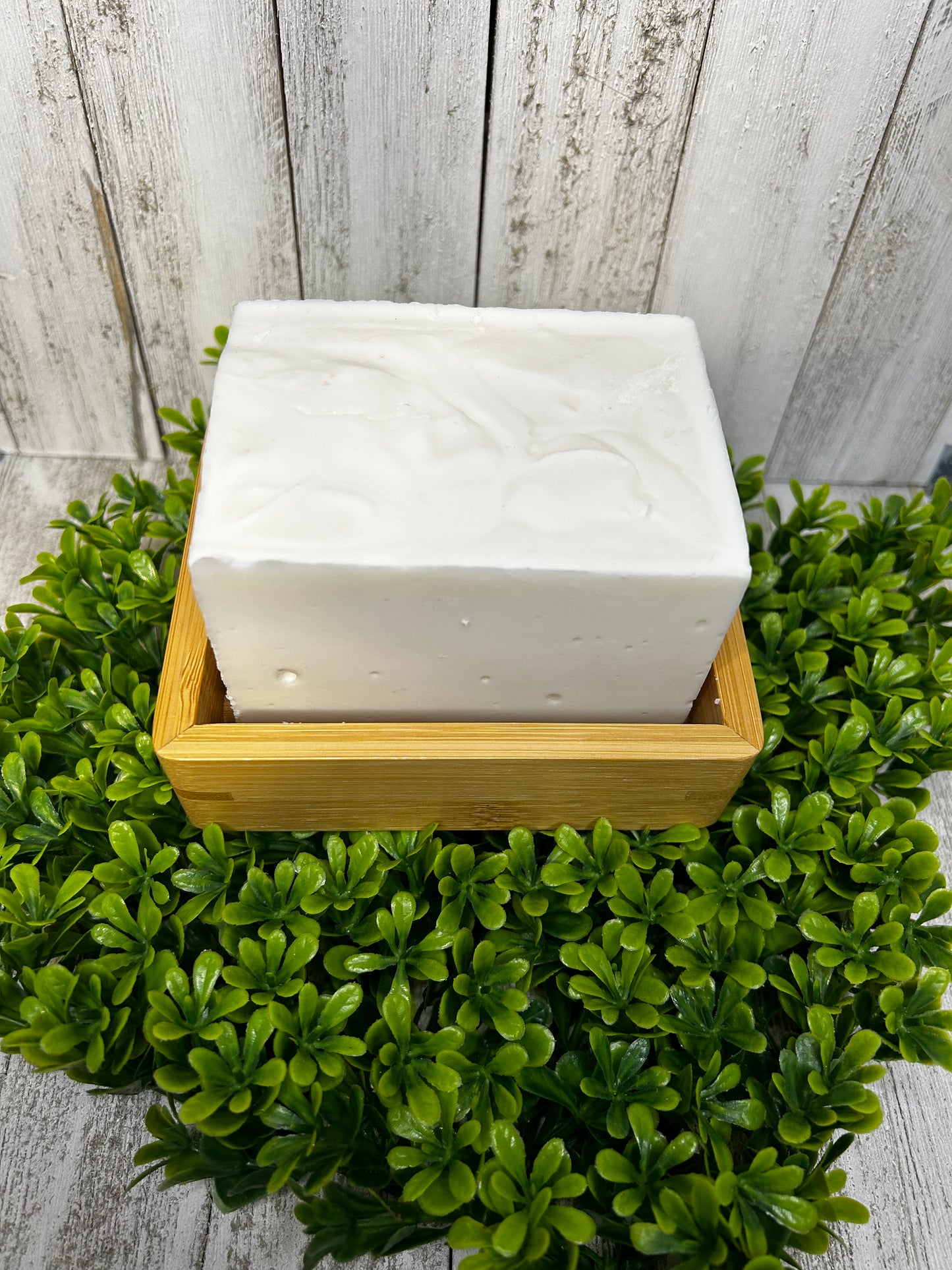 Solid Miracle Dish Bar Soap in Sturdy Bamboo Draining Box